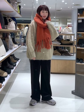 ウノさん（レディース・156cm）の冬コーディネート