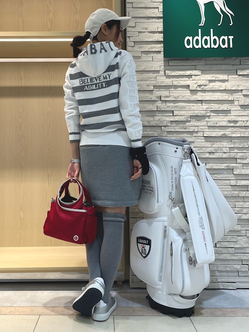 Adabat ゴルフシャツ ハーフジップ Adabat ハーフジップ ゴルフウェア