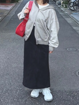 「FILA（フィラ）のアイテム」を使った、taiyouさん（レディース・146cm）の秋コーディネート