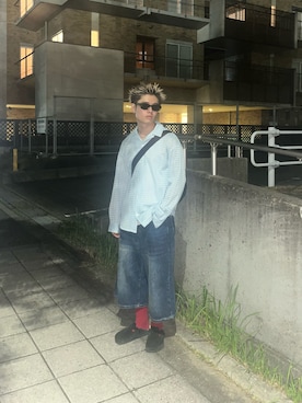 「アイテム（シューズ小物/雑貨）」を使った、syutaさん（メンズ・168cm）の秋コーディネート