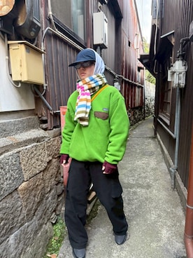 「GAP（ギャップ）のアイテム」を使った、syutaさん（メンズ・168cm）の春コーディネート