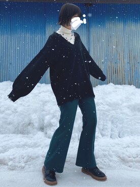 　あいり☺︎さん（レディース・163cm）の冬コーディネート