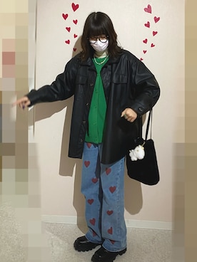 「アベイル」｜「アイテム（ジャケット/アウター）」を使った、　あいり☺︎さん（レディース・163cm）の冬コーディネート