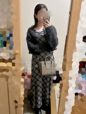 「Honeys（ハニーズ）のアイテム」を使った、ぽむさん（レディース・157cm）の秋コーディネート