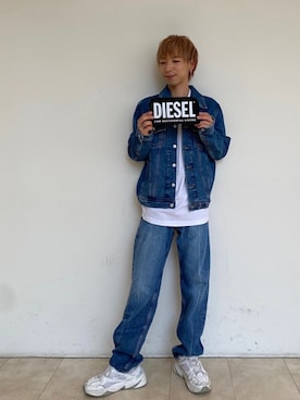 「diesel」｜Haruさん（メンズ・170cm）の夏コーディネート