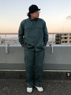 Ruminaさん(メンズ・183cm)の冬コーディネート