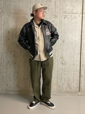 Ruminaさん（メンズ・183cm）の夏コーディネート