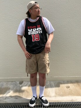 Ruminaさん（メンズ・183cm）の春コーディネート