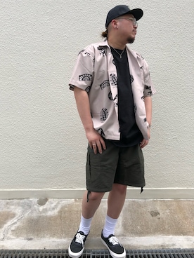 Ruminaさん（メンズ・183cm）の夏コーディネート