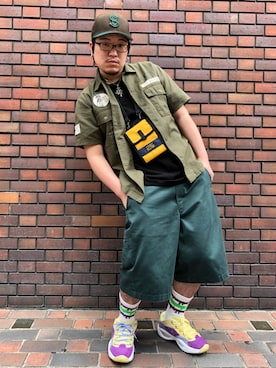 Ruminaさん(メンズ・183cm)の夏コーディネート