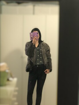 「no brand（ノーブランド）のアイテム（ノーカラーコート）」を使った、angela778さん（レディース・168cm）の春コーディネート