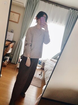 SHIHOさん（レディース・165cm）の冬コーディネート