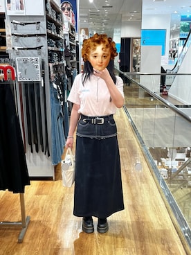 「Ungrid（アングリッド）のアイテム」を使った、キヨさん（レディース・163cm）の夏コーディネート