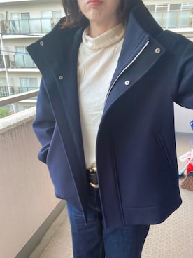 「ZARA（ザラ）のアイテム（ベルト）」を使った、けいこさん（レディース・166cm）の秋コーディネート