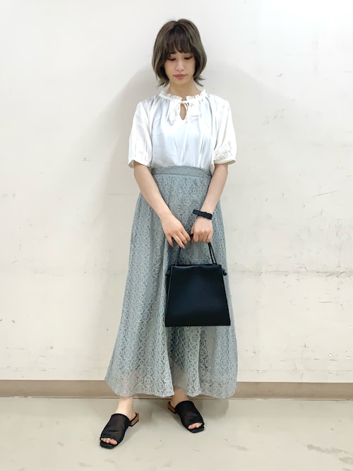 Earth Music Ecologymomoさんのシャツ ブラウスを使ったコーディネート Zozotown