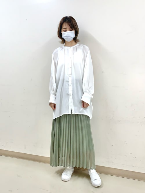 Earth Music Ecologymomoさんのシャツ ブラウスを使ったコーディネート Zozotown