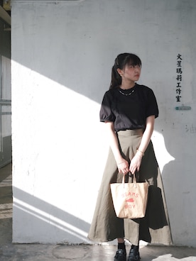 「summer」｜包子ᙏ̤̫͚ ホウコさん（レディース・160cm）の春コーディネート