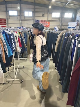 yuさん(レディース・153cm)の春コーディネート