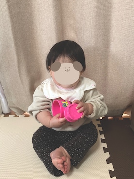 もりりさん（キッズ・80cm）の冬コーディネート