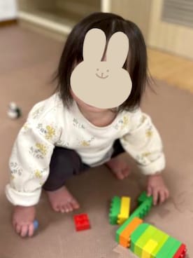 もりりさん（キッズ・70cm）の春コーディネート