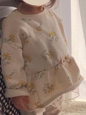 もりりさん（キッズ・70cm）の春コーディネート