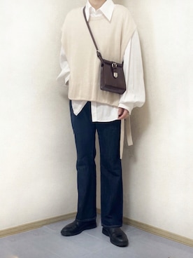 「Chillfar（チルファー）のアイテム」を使った、Haさん（メンズ・168cm）の秋コーディネート