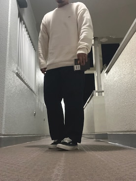 「アイテム（シューズ）」を使った、manmosuさん（メンズ・175cm・20代）の冬コーディネート