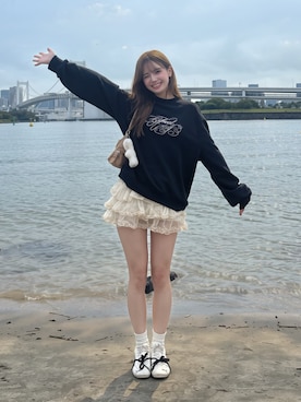 「スウェットコーデ」｜nonoさん（レディース・162cm）の秋コーディネート