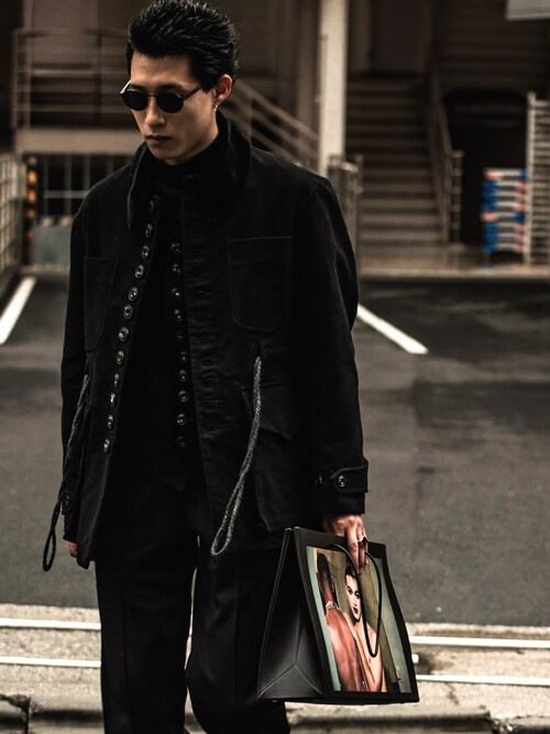 Ware Mo Kou エレガント 吾亦紅 ジャケット アウターを使ったコーディネート Wear