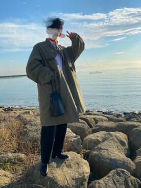 CHUNさん（メンズ・175cm）の冬コーディネート