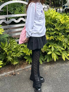 「DISCUS（ディスカス）のアイテム」を使った、yuiさん（レディース・162cm）の秋コーディネート