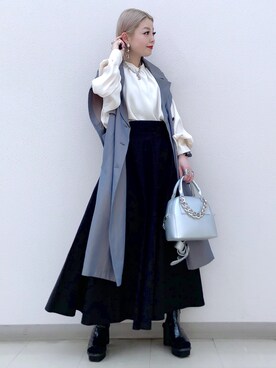SHIZUKA❁⃘*.゚さん(レディース・160cm)の春コーディネート