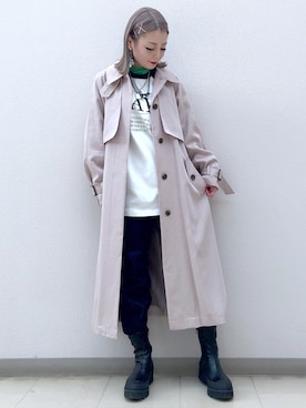 SHIZUKA❁⃘*.゚さん(レディース・160cm)の冬コーディネート