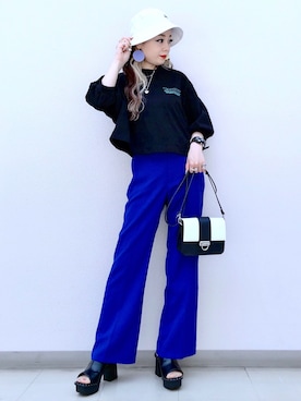 SHIZUKA❁⃘*.ﾟさん（レディース・160cm）の夏コーディネート