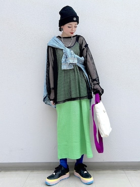 SHIZUKA❁⃘*.ﾟさん（レディース・160cm）の春コーディネート