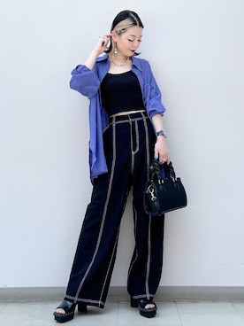 SHIZUKA❁⃘*.ﾟさん（レディース・160cm）の夏コーディネート