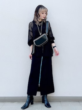 「PBLIM（ページボーイリム）のアイテム（アクセサリー）」を使った、SHIZUKA❁⃘*.ﾟさん（レディース・160cm）の春コーディネート