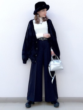 SHIZUKA❁⃘*.ﾟさん（レディース・160cm）の冬コーディネート