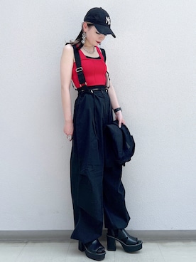 「PAGEBOY（ページボーイ）のアイテム（サンダル）」を使った、SHIZUKA❁⃘*.ﾟさん（レディース・160cm）の春コーディネート