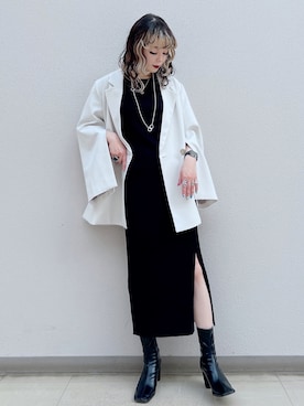 「PBLIM（ページボーイリム）のアイテム（ワンピース/ドレス）」を使った、SHIZUKA❁⃘*.ﾟさん（レディース・160cm）の春コーディネート