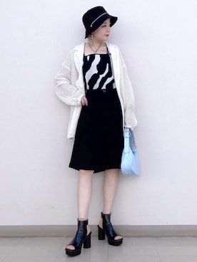 SHIZUKA❁⃘*.゚さん(レディース・160cm)の春コーディネート