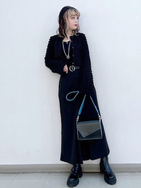 「PBLIM（ページボーイリム）のアイテム（アクセサリー）」を使った、SHIZUKA❁⃘*.ﾟさん（レディース・160cm）の冬コーディネート