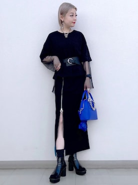 SHIZUKA❁⃘*.゚さん(レディース・160cm)の春コーディネート