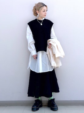 SHIZUKA❁⃘*.ﾟさん（レディース・160cm）の春コーディネート