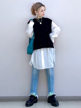 SHIZUKA❁⃘*.ﾟさん（レディース・160cm）の春コーディネート