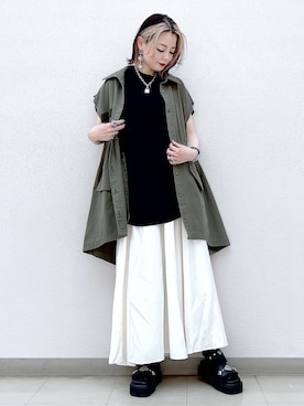 SHIZUKA❁⃘*.ﾟさん（レディース・160cm）の夏コーディネート