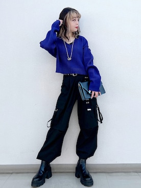 SHIZUKA❁⃘*.゚さん(レディース・160cm)の冬コーディネート