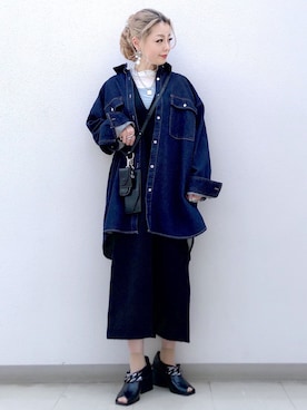 SHIZUKA❁⃘*.ﾟさん（レディース・160cm）の冬コーディネート