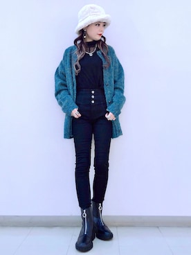 SHIZUKA❁⃘*.゚さん(レディース・160cm)の秋コーディネート