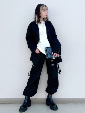 SHIZUKA❁⃘*.゚さん(レディース・160cm)の冬コーディネート
